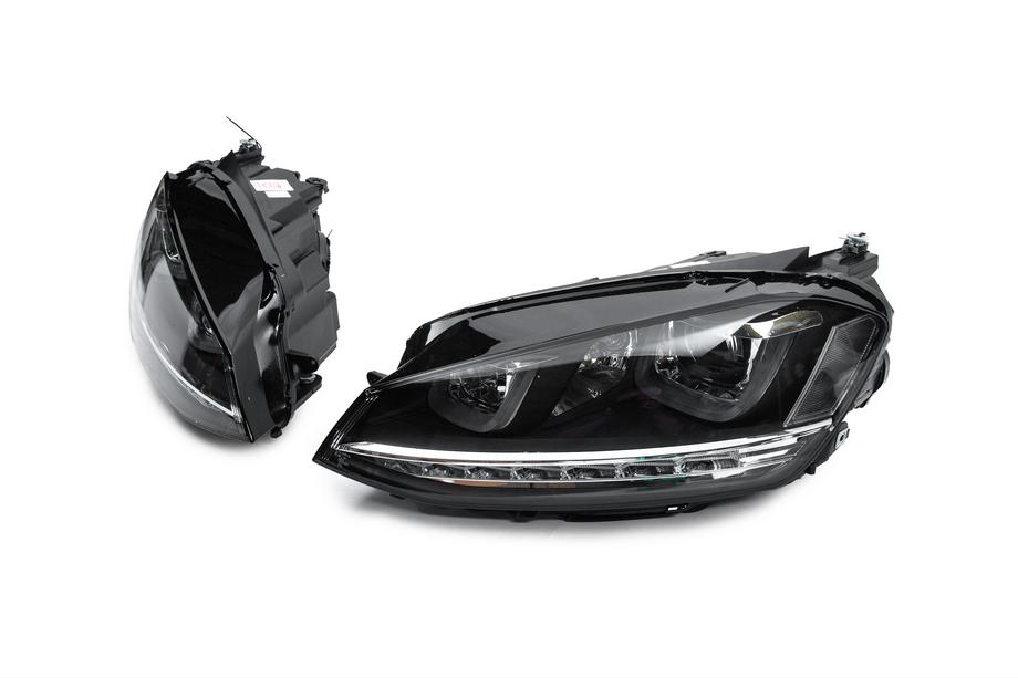 Volkswagen Golf 7/E-Golf 2012-2020 Frontscheinwerfer ohne Steuergeräte (2012-2017, dynamischer Blinker, 2 Stk.) Image