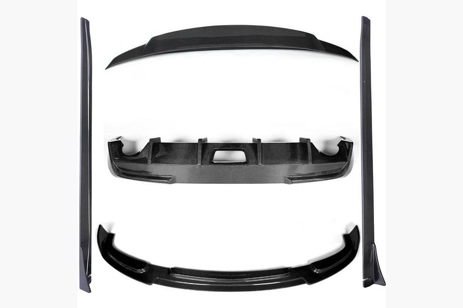 Infiniti G25/G35/37 (V36/CV36) 2006-2015 Carbon Bodykit Komplettset (für G37 SD 2009-2013, Carbon) Image