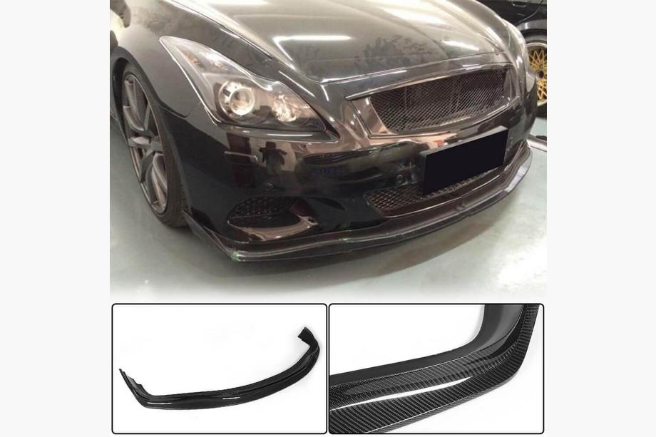 Infiniti G25/G35/37 (V36/CV36) 2006-2015 Frontstoßstangenlippe Aufsatz (für G37 Coupe 2009-2013, Carbon) Image