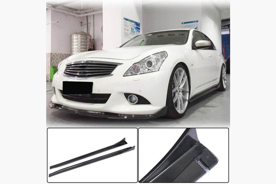 Infiniti G25/G35/37 (V36/CV36) 2006-2015 Seitenschweller (für G37 SD 2009-2013, Carbon) Foto 1