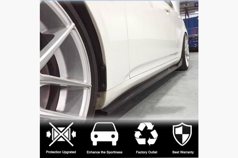 Infiniti G25/G35/37 (V36/CV36) 2006-2015 Seitenschweller (für G37 SD 2009-2013, Carbon) Foto 2