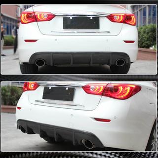 Heckdiffusor V1 für Q50 Base/Sport 2014-2017, Carbon Infiniti Q50/Q60 2013-2024 Foto 3