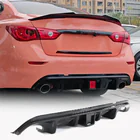 Infiniti Q50/Q60 2013-2024 Heckdiffusor V2 für Q50 Base/Sport 2014-2017 Carbon Foto 1