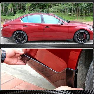Schmutzfänger (für Q50 Base/Sport 2014-2017, Carbon) Foto 3