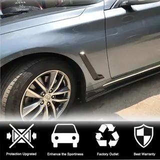 Carbon Abdeckungen für vordere Kotflügel (für Q50 Base/Sport 2014-2020) Infiniti Q50/Q60 2013-2024 Foto 2