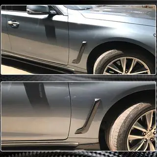 Carbon Abdeckungen für vordere Kotflügel (für Q50 Base/Sport 2014-2020) Infiniti Q50/Q60 2013-2024 Foto 4