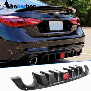 Heckstoßstangen-Diffusor V1 (für Q50 Base/Sport 2018-2023) Infiniti Q50/Q60 2013-2024 Foto 1