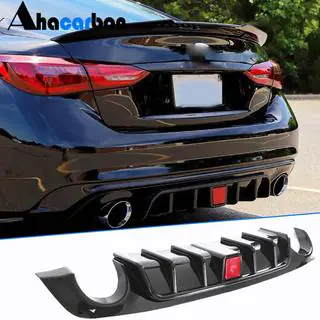 Heckstoßstangen-Diffusor V1 (für Q50 Base/Sport 2018-2023) Foto 1