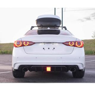 Heckstoßstangen-Diffusor V1 (für Q50 Base/Sport 2018-2023) Infiniti Q50/Q60 2013-2024 Foto 2