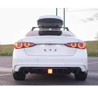 Heckstoßstangen-Diffusor V1 (für Q50 Base/Sport 2018-2023) Foto 2
