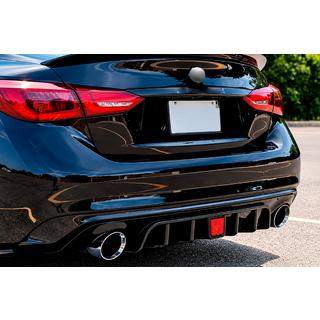 Heckstoßstangen-Diffusor V1 (für Q50 Base/Sport 2018-2023) Infiniti Q50/Q60 2013-2024 Foto 1
