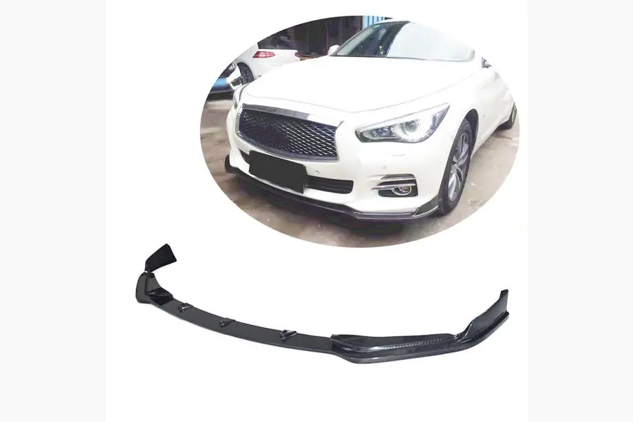 Infiniti Q50/Q60 2013-2024 Frontlippe V1 für Q50 Base 2014-2017 Carbon Image