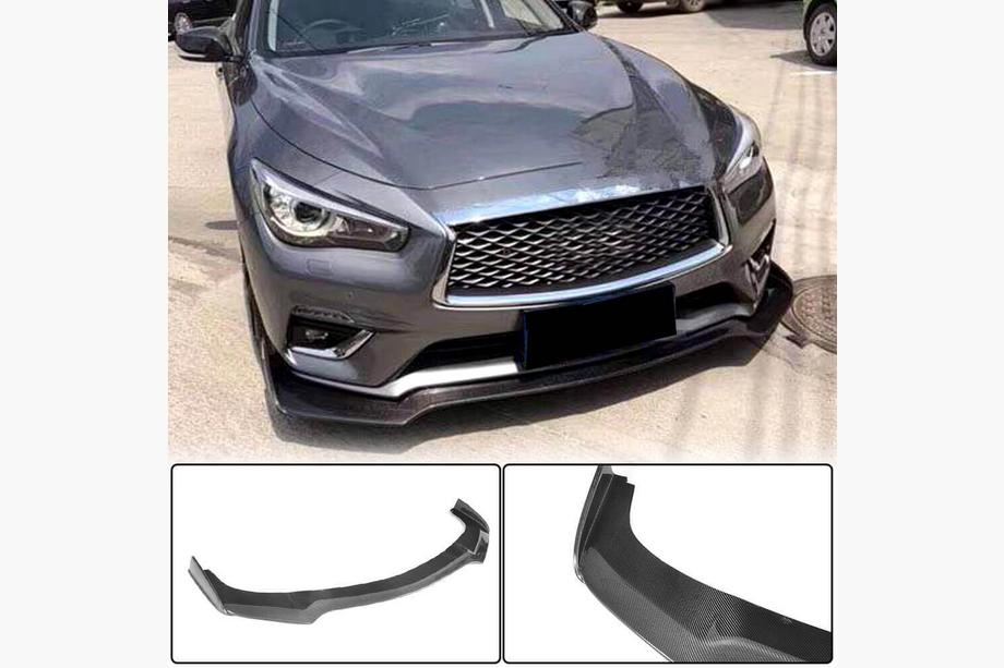Infiniti Q50/Q60 2013-2024 Frontlippe V1 für Q50 Base 2018-2023 Carbon Foto 2