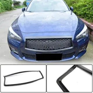 Kühlergrill-Einfassung (für Q50 Base/Sport 2014-2017, Carbon) Infiniti Q50/Q60 2013-2024 Foto 1