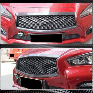 Kühlergrill-Einfassung (für Q50 Base/Sport 2014-2017, Carbon) Foto 4