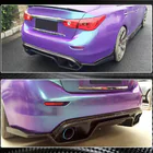 Infiniti Q50/Q60 2013-2024 Heckdiffusor V3 für Q50 Base/Sport 2014-2017, Carbon Foto 4