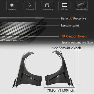 Kotflügel (für Q50 2014-2020, Carbon) Infiniti Q50/Q60 2013-2024 Foto 3