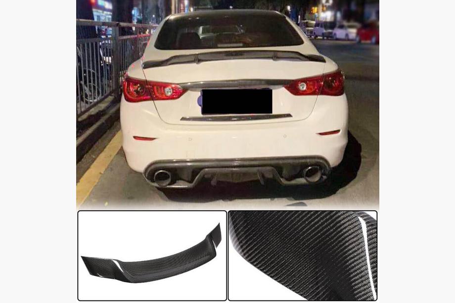 Infiniti Q50/Q60 2013-2024 Spoiler V1 (für Q50, Carbon) Image