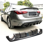 Infiniti Q50/Q60 2013-2024 Heckdiffusor V4 (für Q50 Base/Sport 2018-2023, Carbon) Foto 1