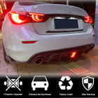 Infiniti Q50/Q60 2013-2024 Heckdiffusor V4 (für Q50 Base/Sport 2018-2023, Carbon) Foto 4
