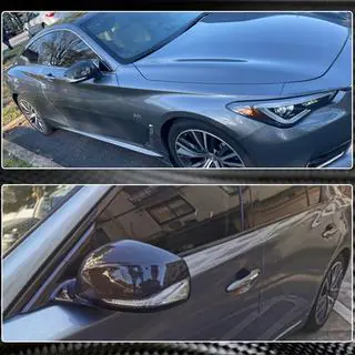 Spiegelkappen V1 (Carbon) Infiniti Q50/Q60 2013-2024 Foto 4