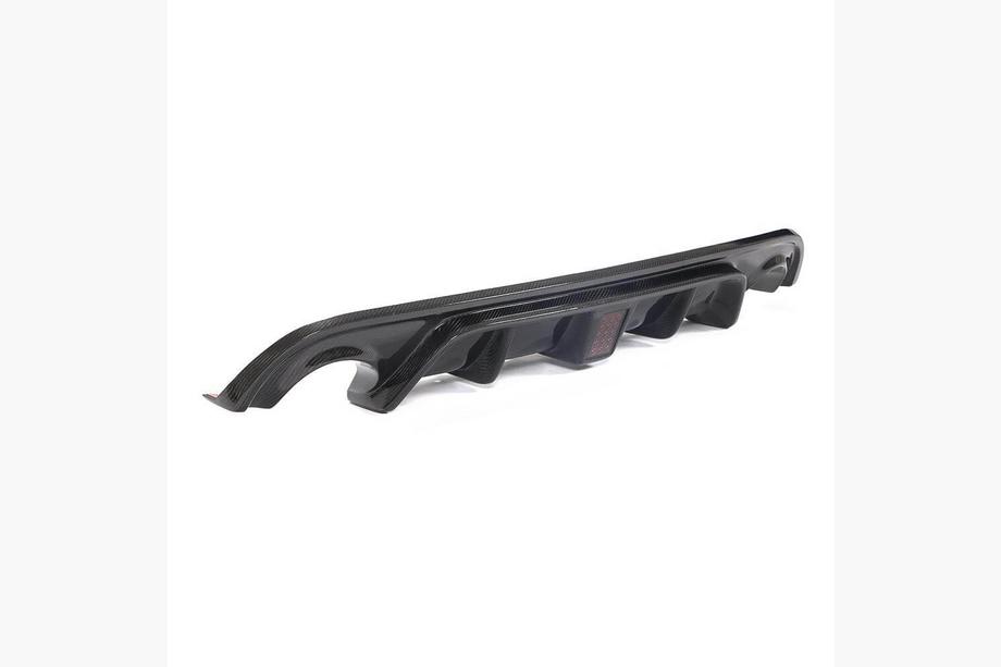 Infiniti Q50/Q60 2013-2024 Heckdiffusor V4 (für Q50 Base/Sport 2014-2017, Carbon) Foto 2