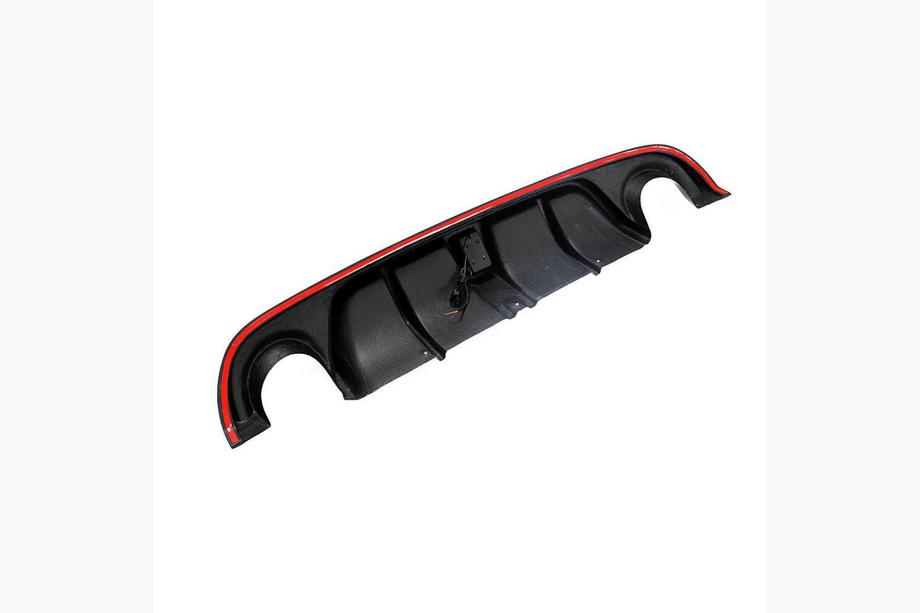 Infiniti Q50/Q60 2013-2024 Heckdiffusor V4 (für Q50 Base/Sport 2014-2017, Carbon) Foto 4