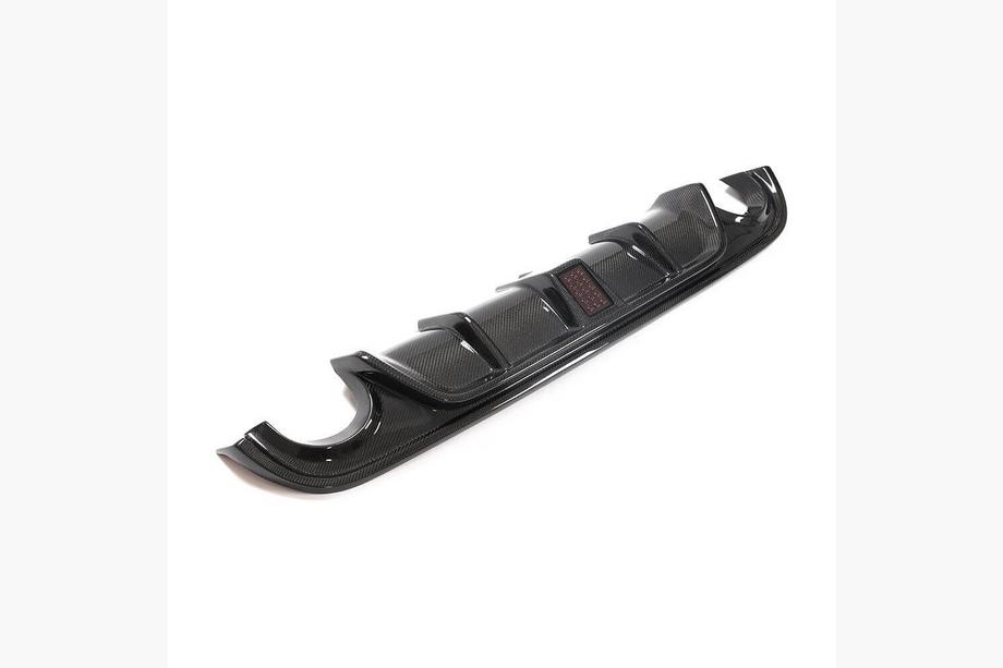 Infiniti Q50/Q60 2013-2024 Heckdiffusor V4 (für Q50 Base/Sport 2014-2017, Carbon) Foto 6