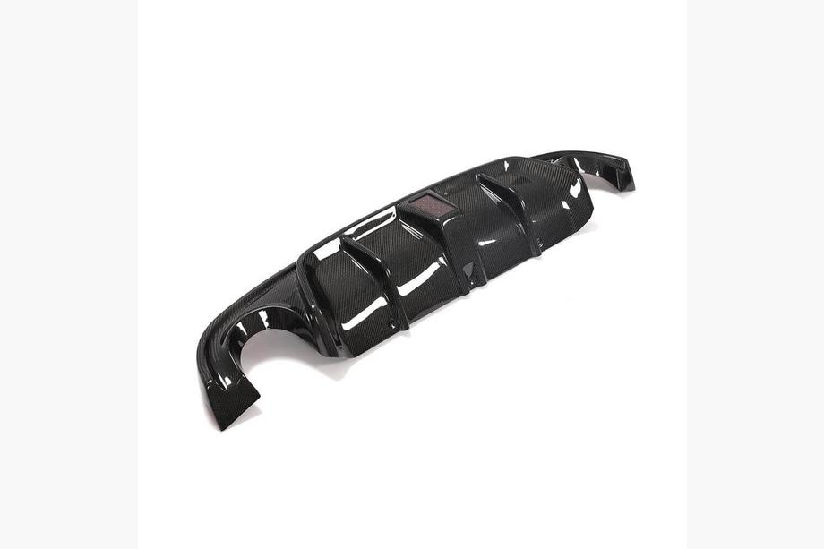 Infiniti Q50/Q60 2013-2024 Heckdiffusor V4 (für Q50 Base/Sport 2014-2017, Carbon) Foto 9