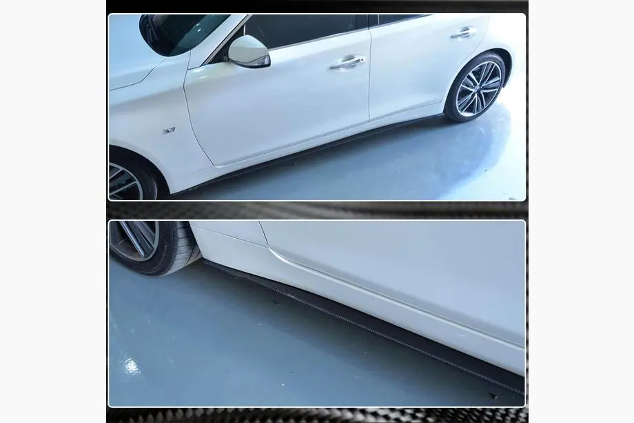 Infiniti Q50/Q60 2013-2024 Seitenschweller V2 (für Q50, Carbon) Foto 4