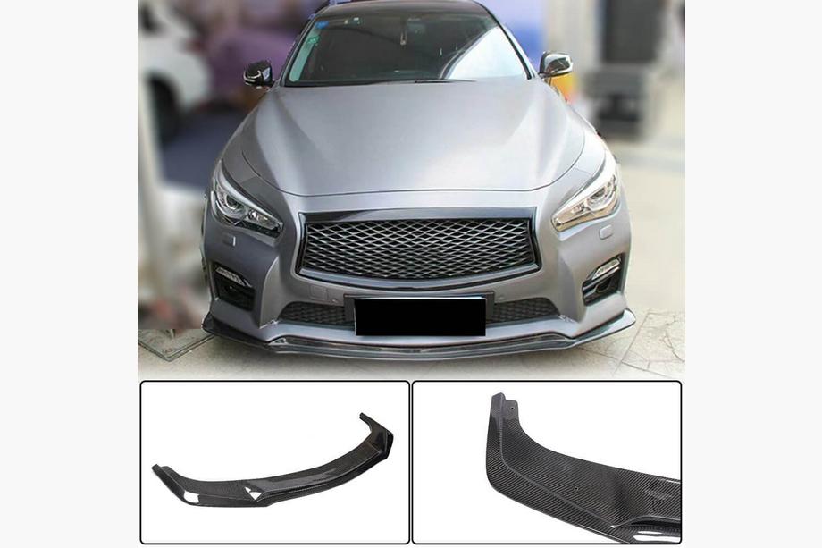 Infiniti Q50/Q60 2013-2024 Frontlippe V1 für Q50 Sport 2014-2017 Carbon Foto 1