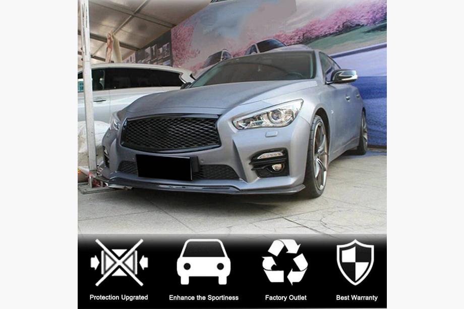 Infiniti Q50/Q60 2013-2024 Frontlippe V1 für Q50 Sport 2014-2017 Carbon Foto 2