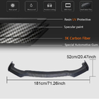 Infiniti Q50/Q60 2013-2024 Frontlippe V2 für Q50 Sport 2018-2022 Carbon Foto 6