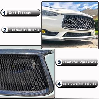 Kühlergrill Umrandung (für Q60 2016-2022, Carbon) Foto 3