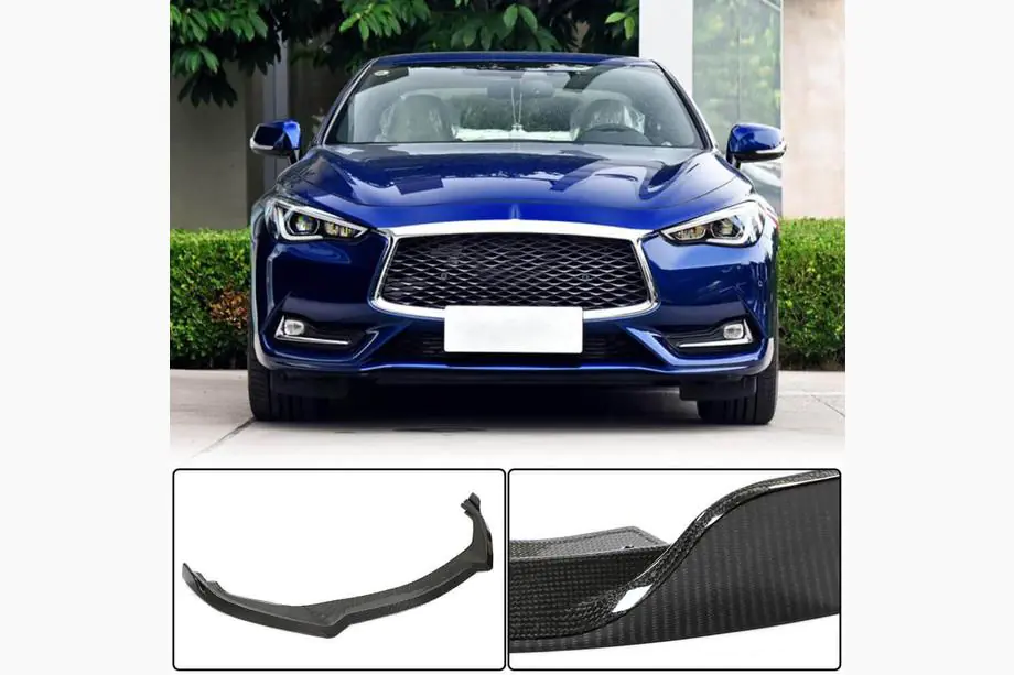 Infiniti Q50/Q60 2013-2024 Frontlippe V1 für Q60 2016-2022 Carbon Image