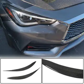 Scheinwerferblenden (für Q60 2016-2022, Carbon) Infiniti Q50/Q60 2013-2024 Foto 2