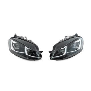 Frontscheinwerfer mit Modulen Silver FullLed Style (2012-2017, Satz 2 Stk.) Volkswagen Golf 7/E-Golf 2012-2020 Foto 1