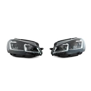 Frontscheinwerfer mit Modulen Silver FullLed Style (2012-2017, Satz 2 Stk.) Volkswagen Golf 7/E-Golf 2012-2020 Foto 2