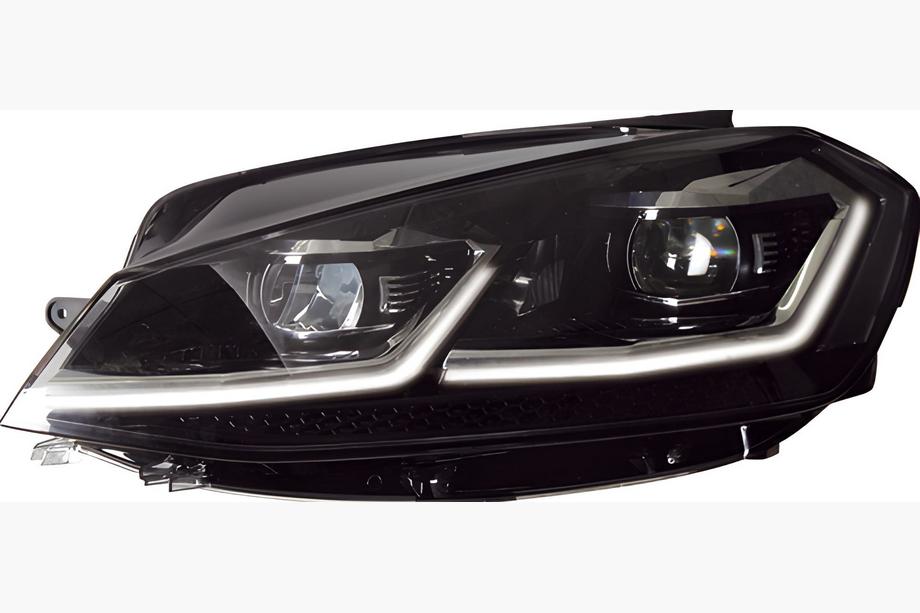 Volkswagen Golf 7/E-Golf 2012-2020 Frontscheinwerfer Silver FullLed (2017-2020, 2 Stk) Image