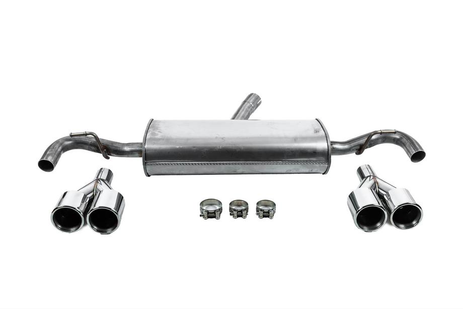 BMW X3 F25 2011-2018 Abgasanlage mit M-Sport Endrohrblenden Image