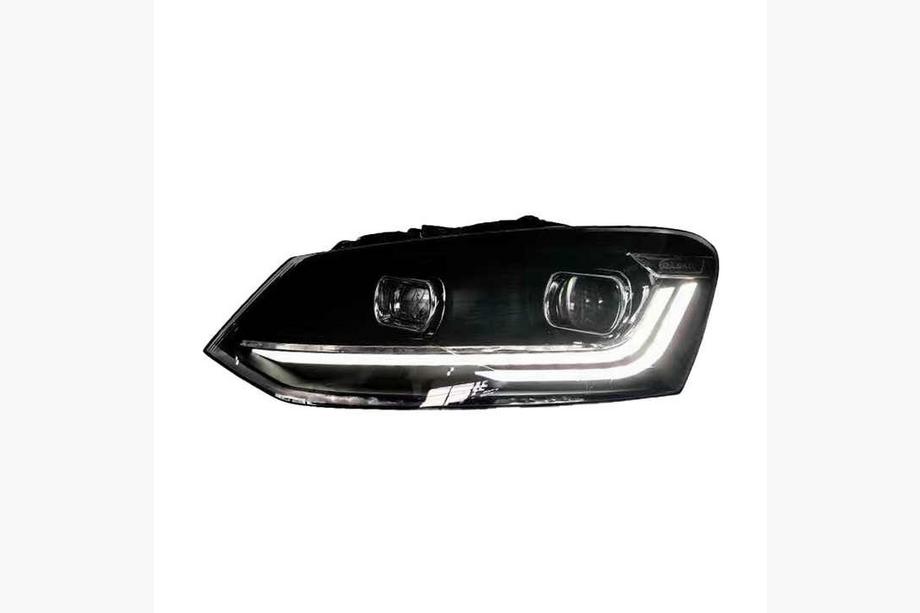 Volkswagen Polo 2010-2017 Frontscheinwerfer Silver (2 Stk) Image