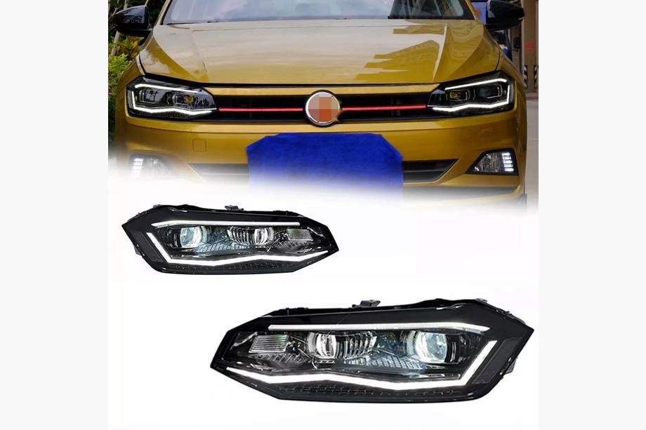 Volkswagen Polo 2017- Frontscheinwerfer Silver (2 Stk) Image