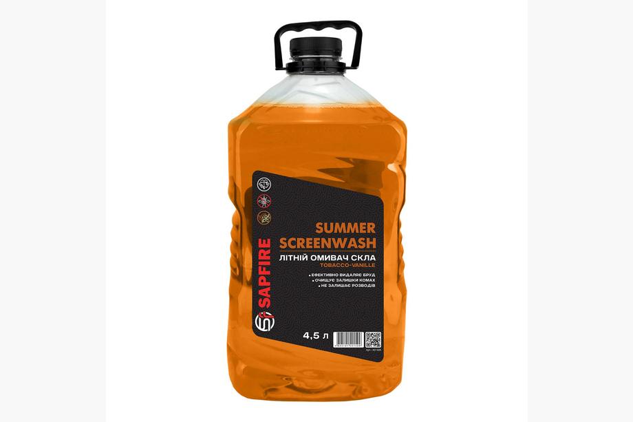 Sommer Scheibenreiniger SAPFIRE Summer Screenwash 4,5 l - Tobacco Vanille Foto 1