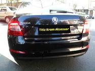 Skoda Octavia III A7 2013-2019 Kofferraumleiste Edelstahl OmsaLine - Italienischer Edelstahl Foto 4