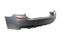 BMW 5 Series F10/F11 2010–2016 Heckstoßstange mit M-Performance Diffusor (für F10, für doppelte Endrohre einseitig) Foto 3