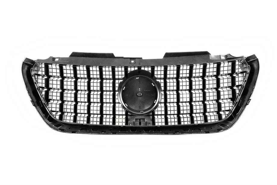 Mercedes Sprinter W907/W910 2018- Frontgrill Panamericana GT Chrom Premium V2 (Mit Rahmen) Foto 6