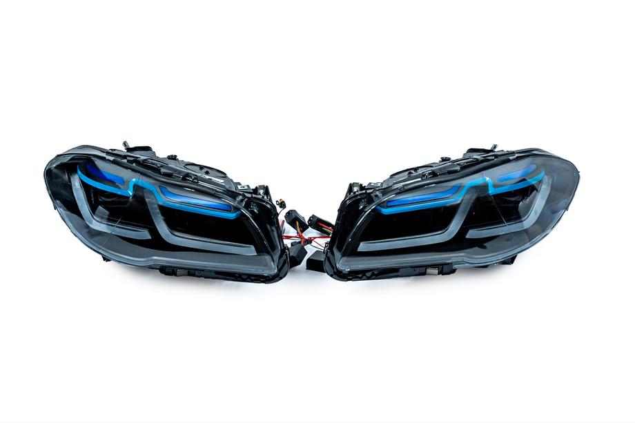 BMW 5 Series F10/F11 2010–2016 Voll-LED Frontscheinwerfer G30 Laser LCI-Style (2013-2016, 2 Stk.) Foto 1