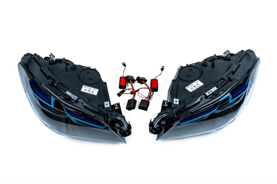 BMW 5 Series F10/F11 2010–2016 Voll-LED Frontscheinwerfer G30 Laser LCI-Style (2013-2016, 2 Stk.) Foto 4
