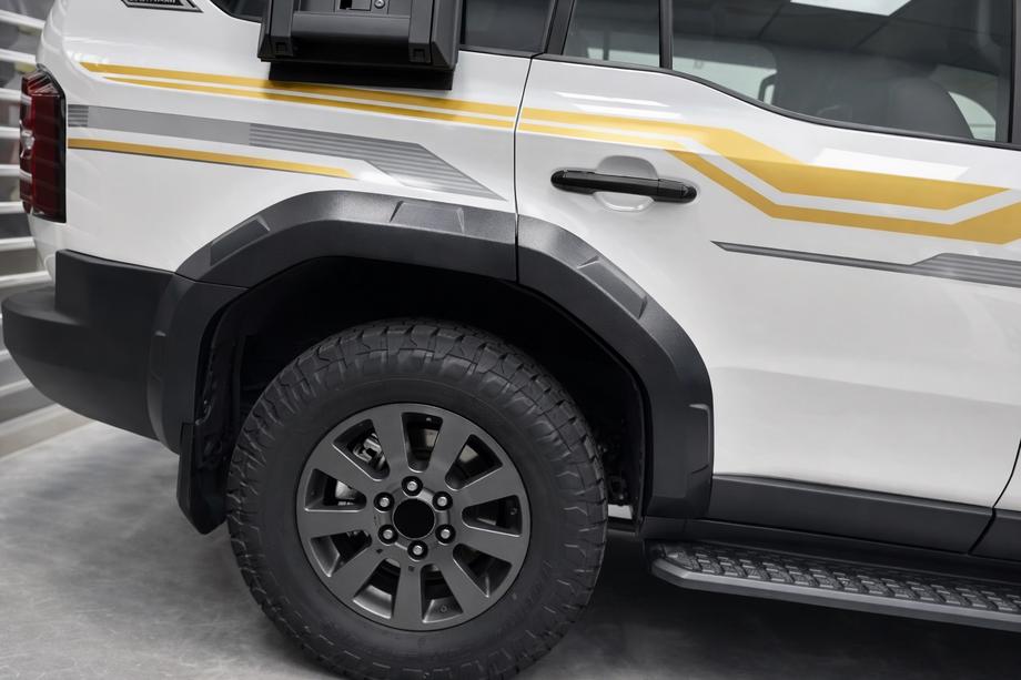 Toyota Land Cruiser Prado 250 2023- Kotflügelverbreiterungen Set (12 Stk) Foto 4