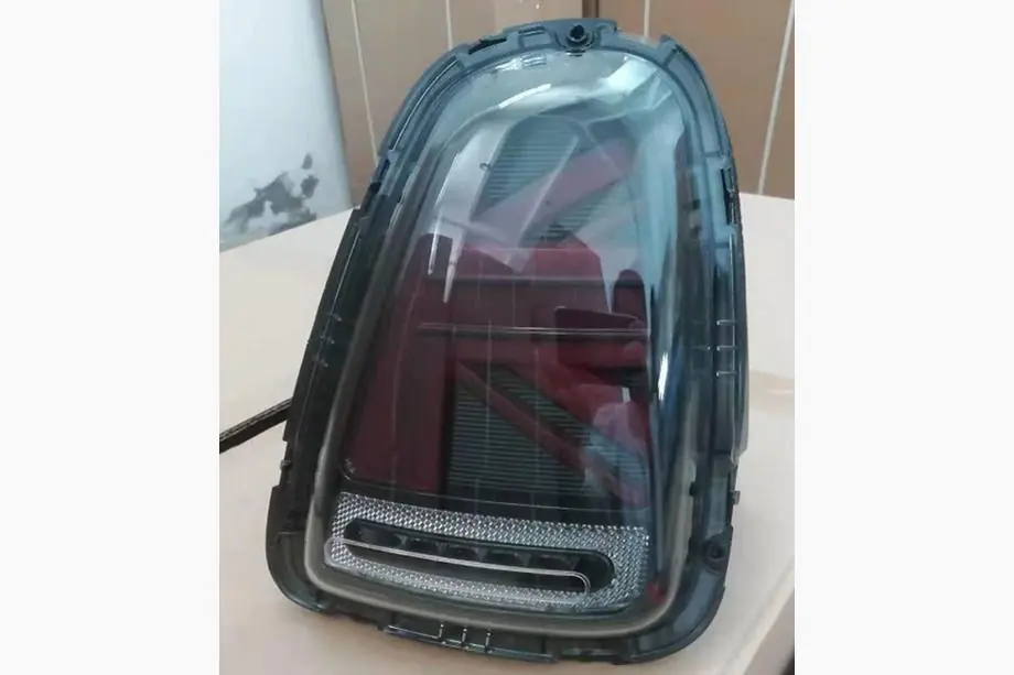 Mini Cooper R56/57 2006-2014 LED Rückleuchten im Union Jack Black V-1 Stil (2 Stk) Image